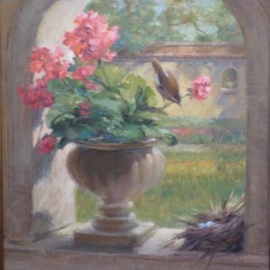 Original framed oil on canvas painting by Susan Astleford